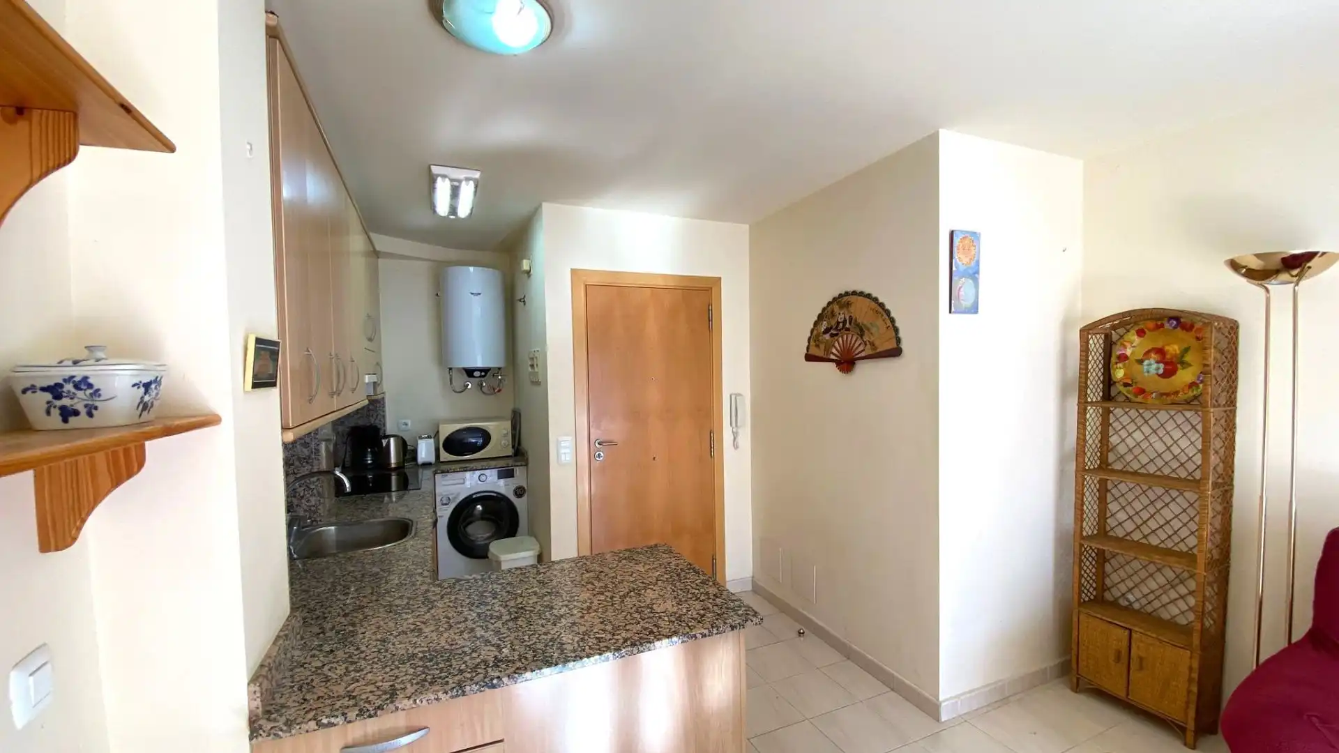 Cocina de Apartamento en venta en Roses con Aire acondicionado, Calefacción y Terraza