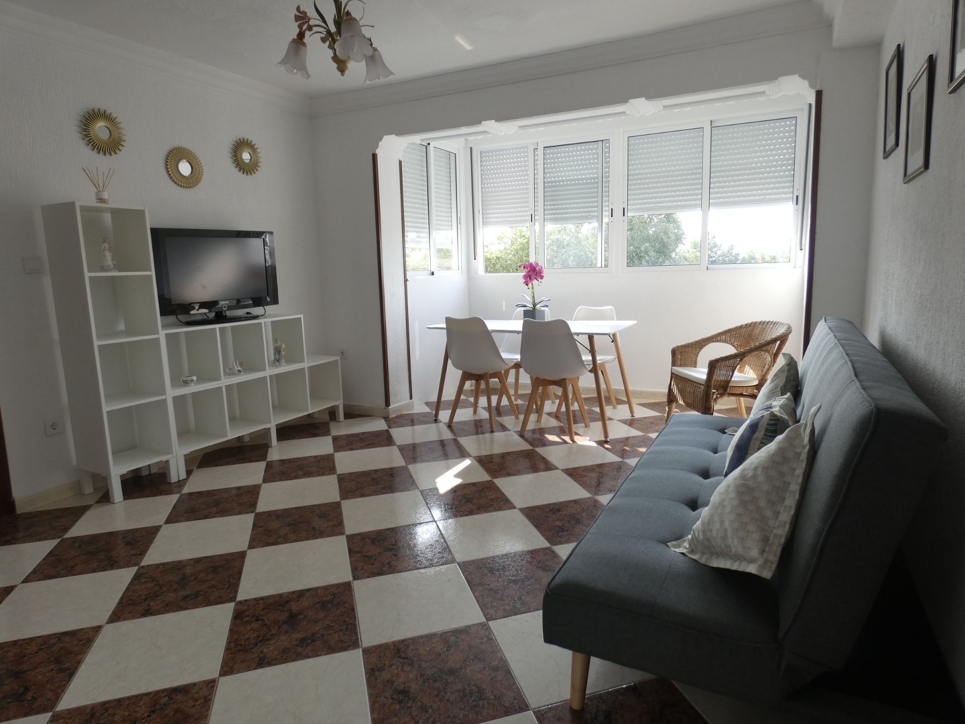 Living room of Flat to rent in  Huelva Capital  with Furnished