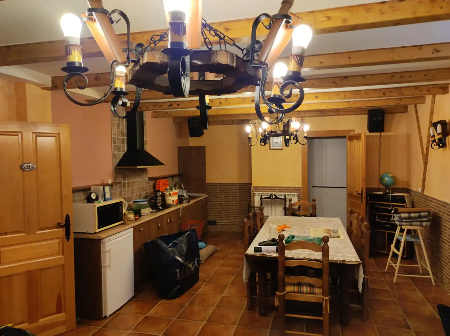 Cocina de Casa o chalet en venta en Villalobón con Calefacción, Jardín privado y Terraza