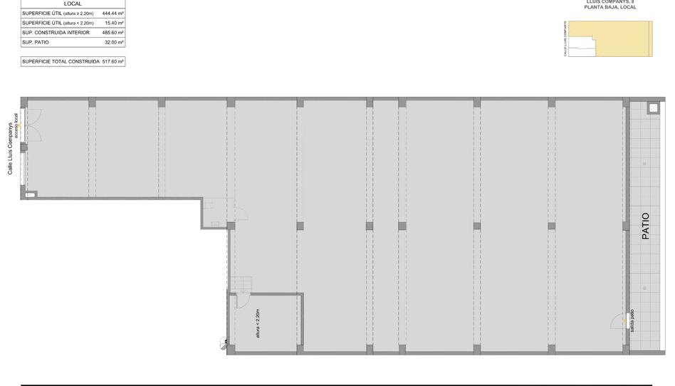 Foto 1 de vivienda de obra nueva en Piso de alquiler en Carrer del President Companys, 8, Riu Nord, Barcelona