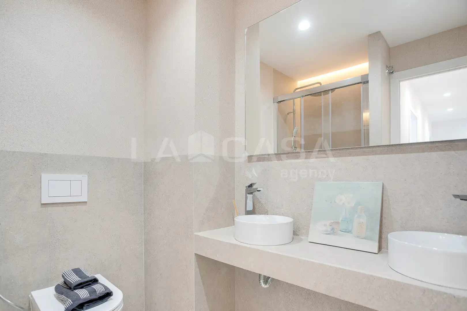 Baño de Ático en venta en Granollers con Calefacción y Terraza