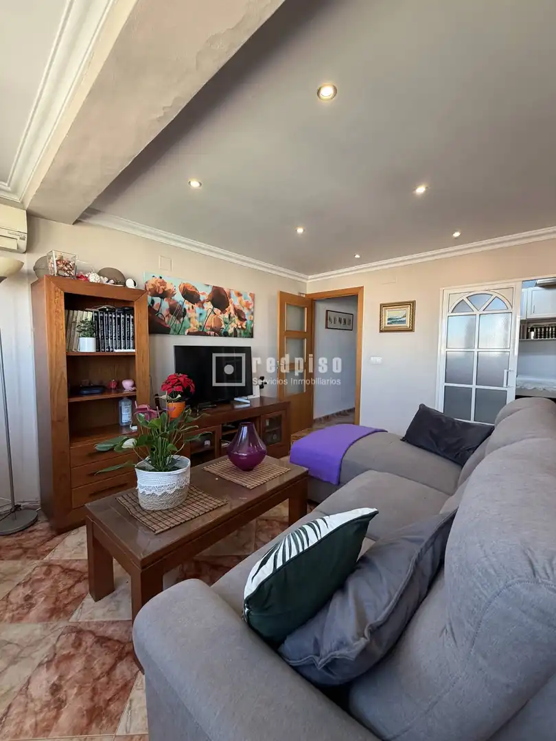 Sala de estar de Piso en venta en Málaga con Aire acondicionado y Amueblado