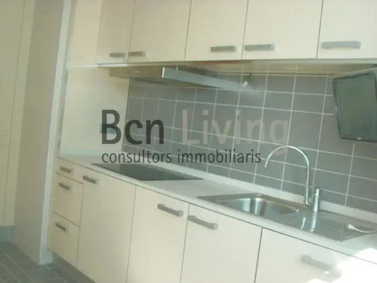 Kitchen of Flat for rent in L'Hospitalet de Llobregat  with Air Conditioner, Heating and Parquet flooring