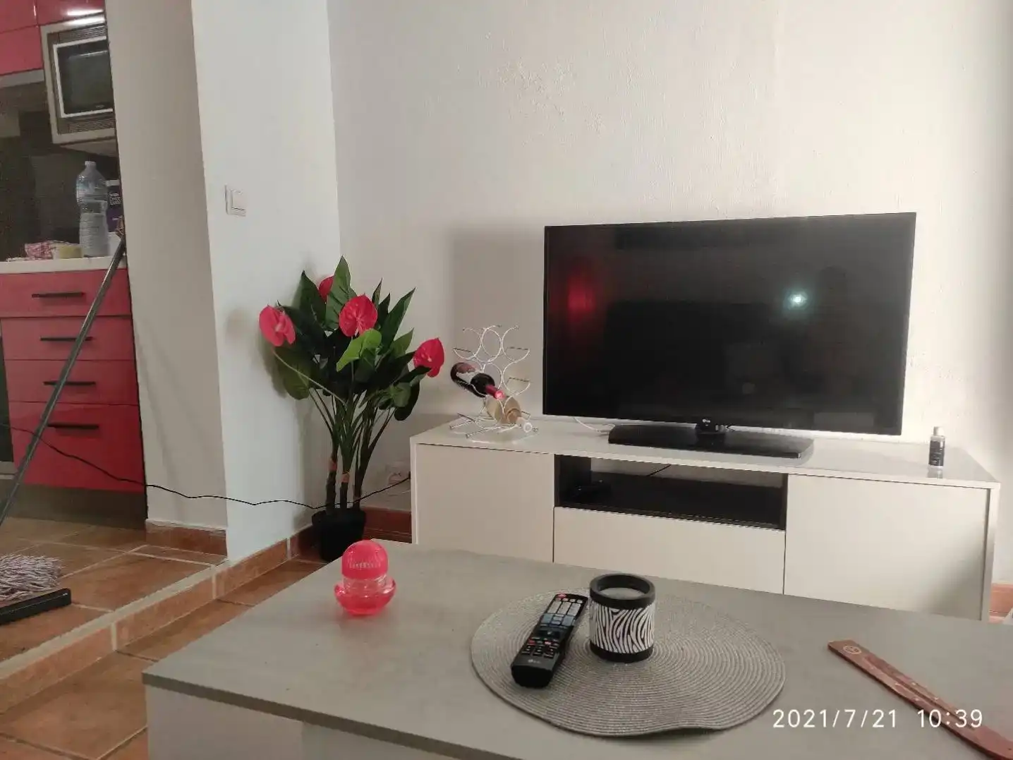 Sala d'estar de Pis en venda en Santa Eulària des Riu