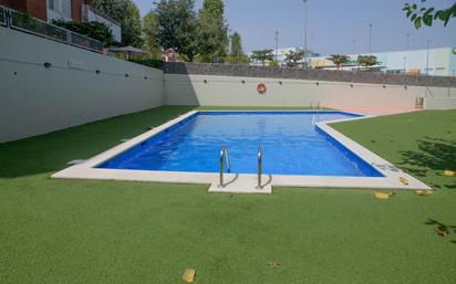 Swimming pool of Flat for sale in Montgat  with Air Conditioner, Terrace and Balcony