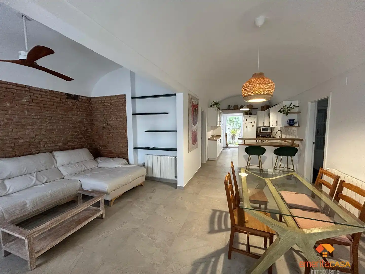 Living room of Flat for rent in Mérida  with Air Conditioner, Heating and Furnished