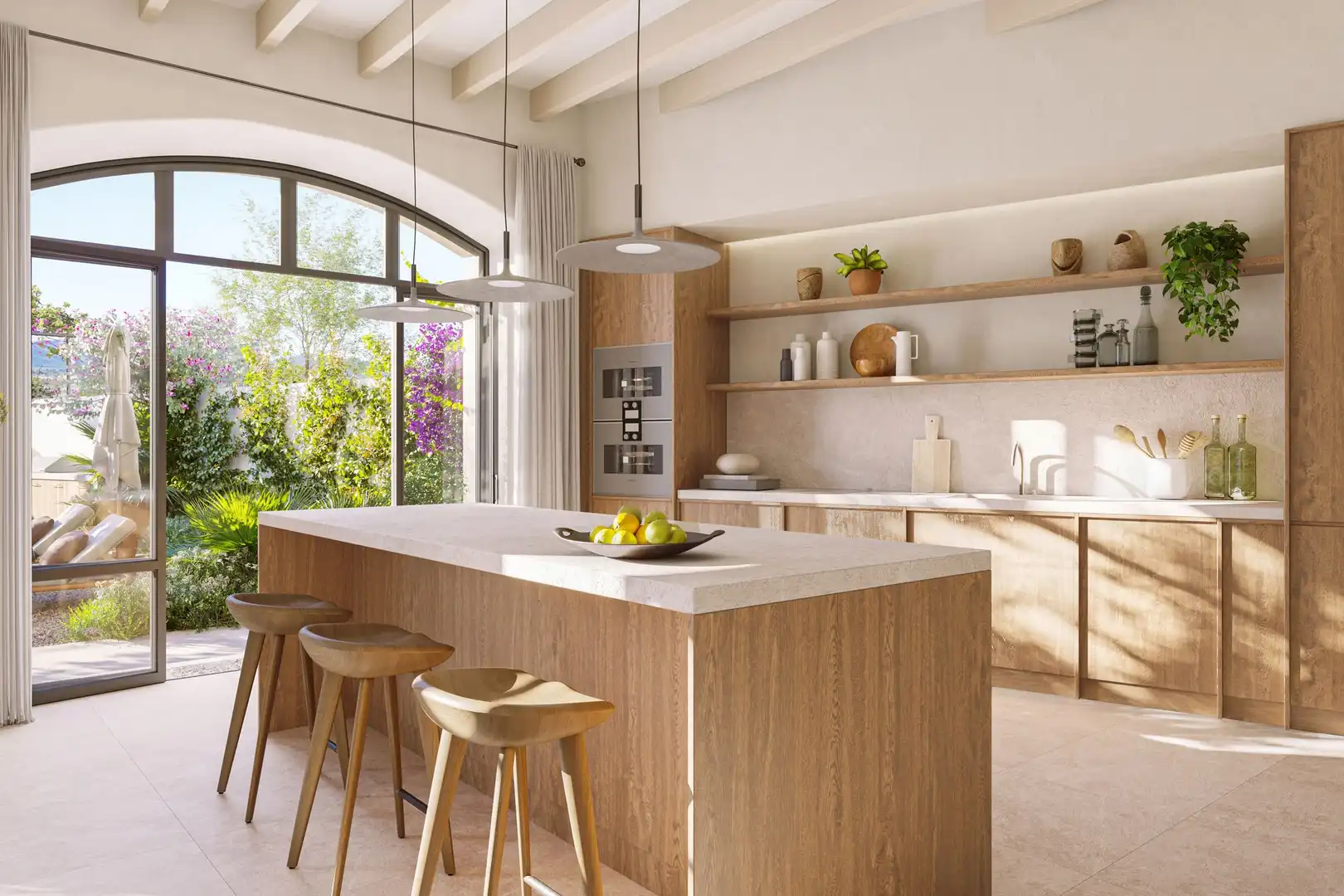 Cocina de Casa adosada en venta en Santa María del Camí con Terraza