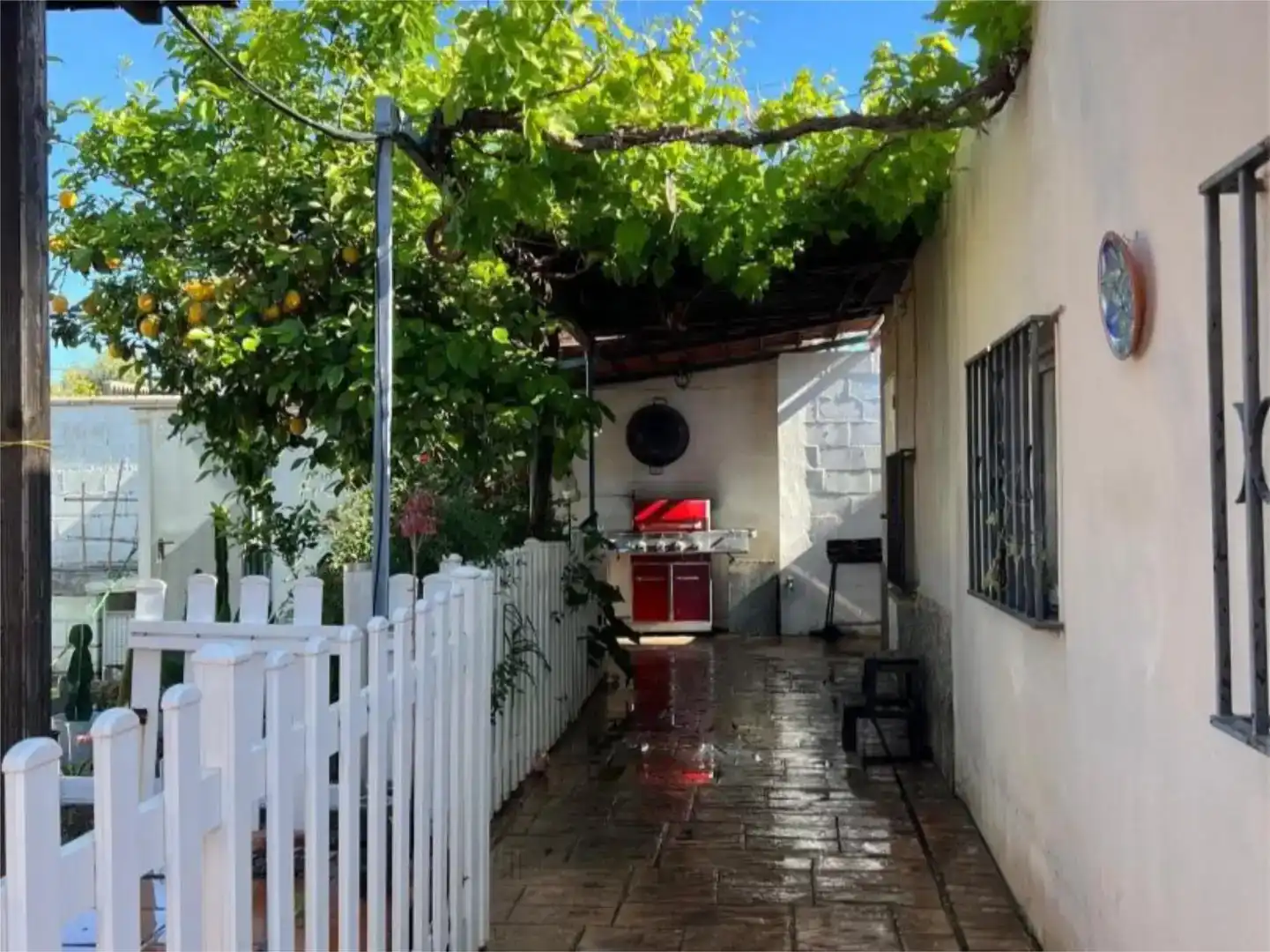 Terrassa de Pis en venda en Palomares del Río amb Aire condicionat, Jardí privat i Traster