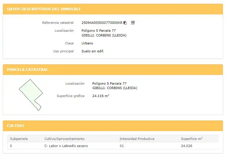 Garden of Land for sale in Corbins