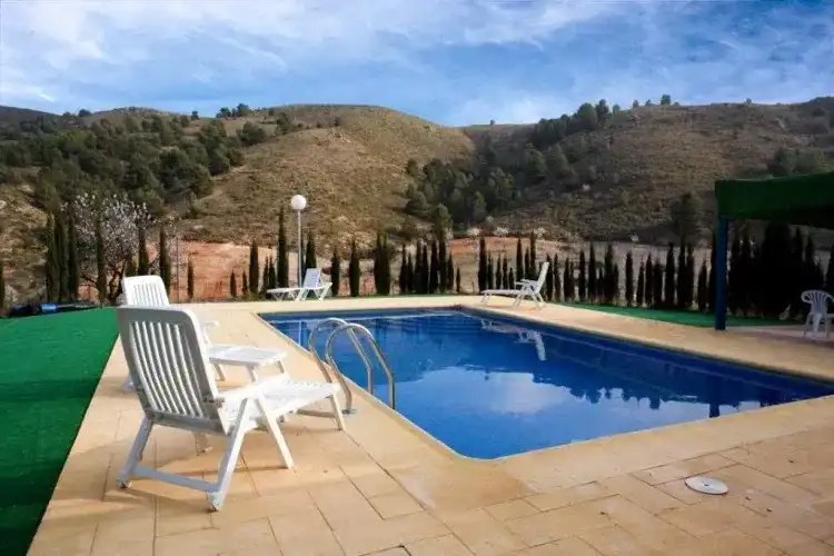 Swimming pool of Country homes for sale in Lorca  with Private garden, Swimming Pool and Furnished