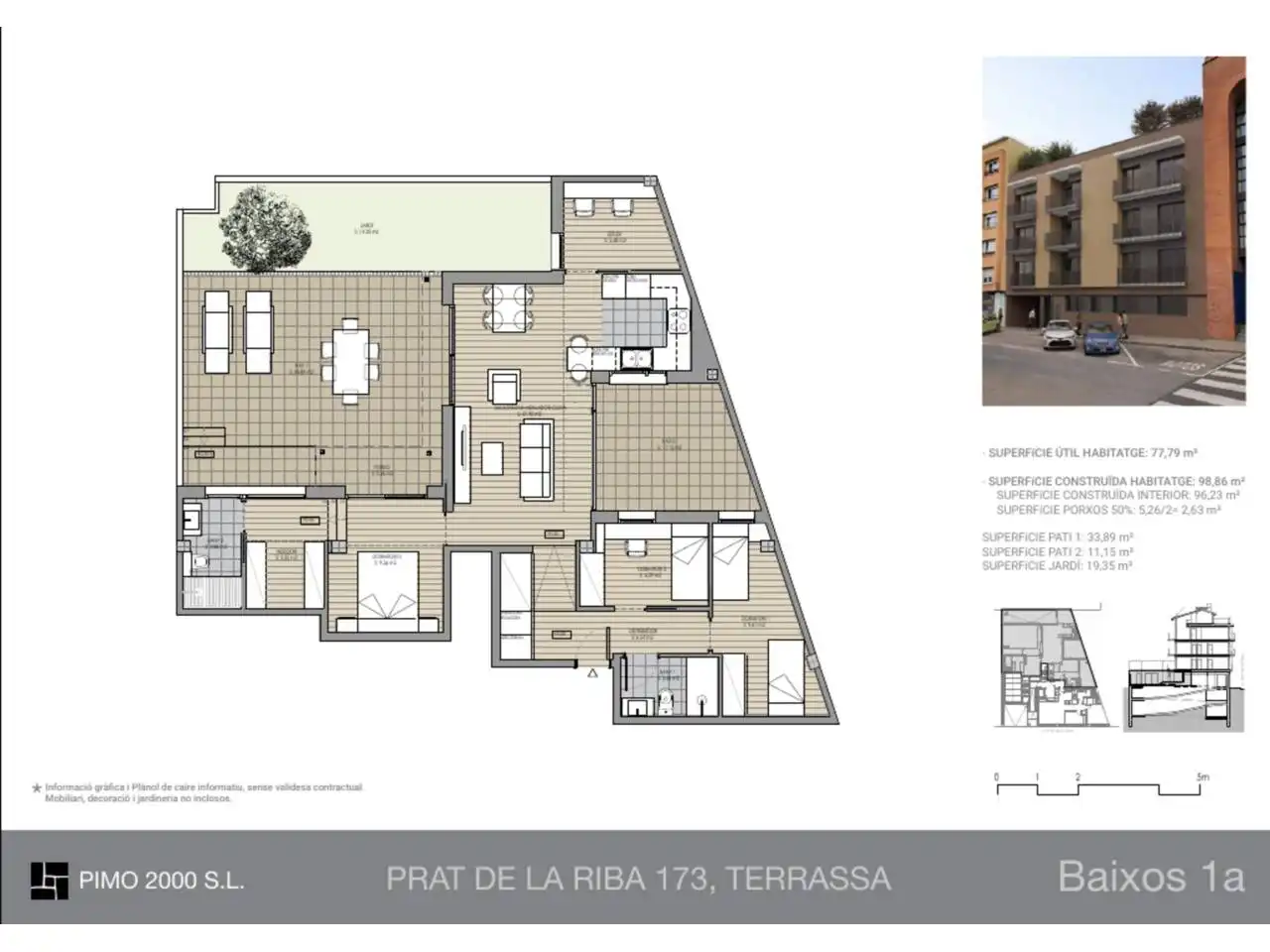 Flat with lift for sale in Calle  Prat de la Riba 173, imagen 12