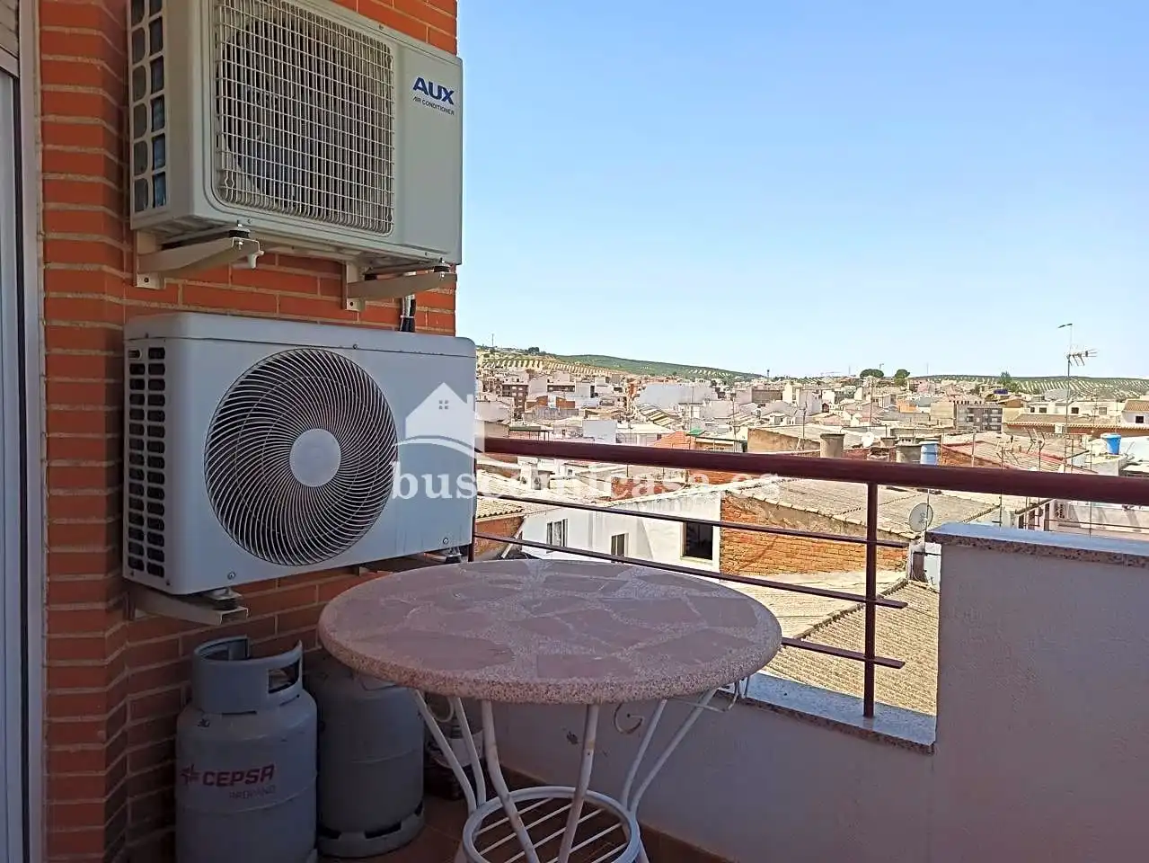 Terrasse von Dachboden zum Verkauf in Torredelcampo mit Klimaanlage, Terrasse und Abstellraum