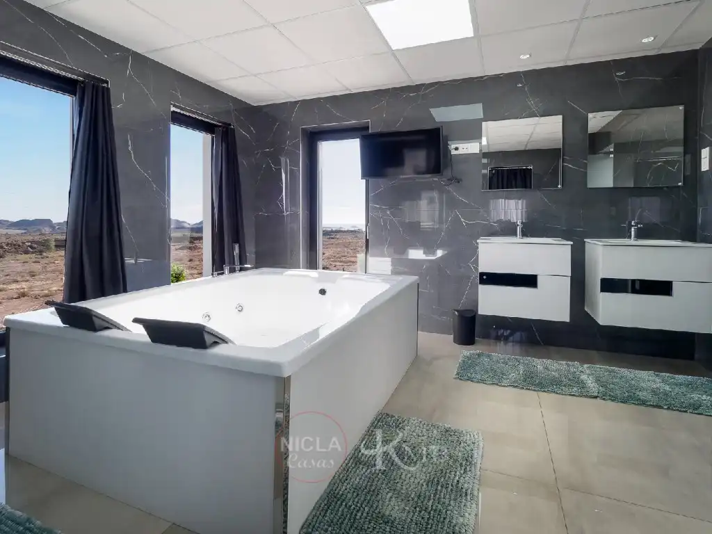 Baño de Casa o chalet en venta en Pulpí con Aire acondicionado, Jardín privado y Terraza