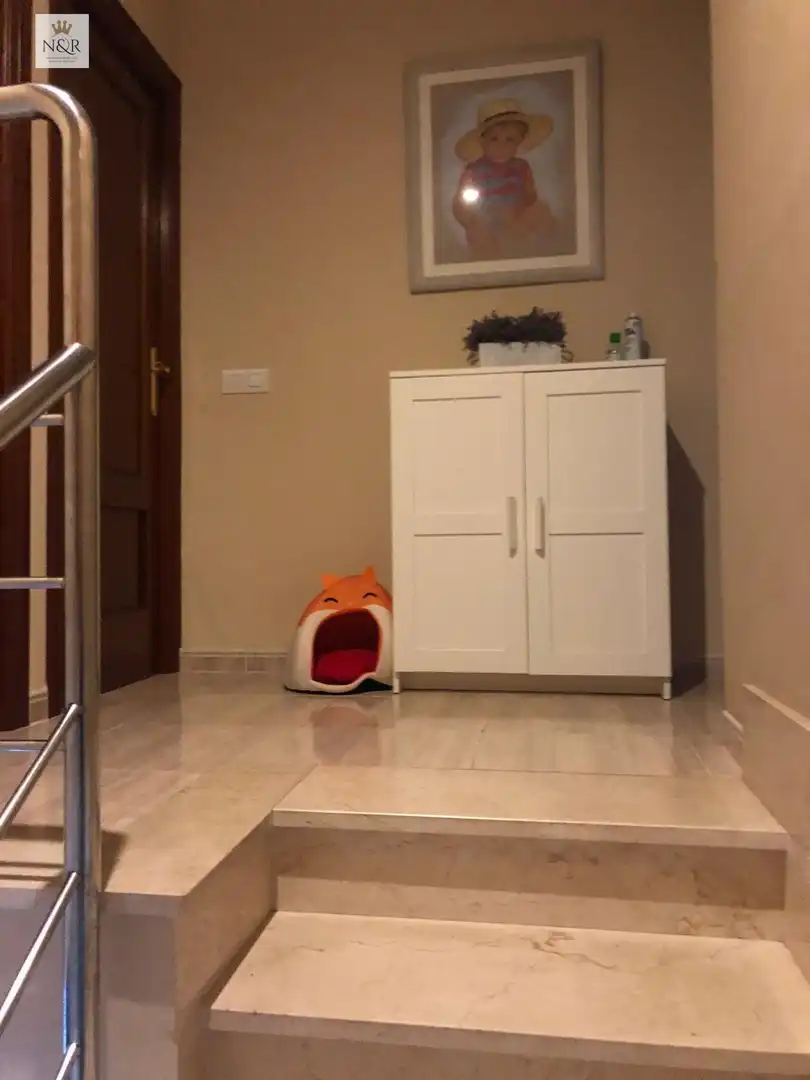 Dormitori de Casa adosada de lloguer en Alcúdia amb Aire condicionat, Jardí privat i Terrassa