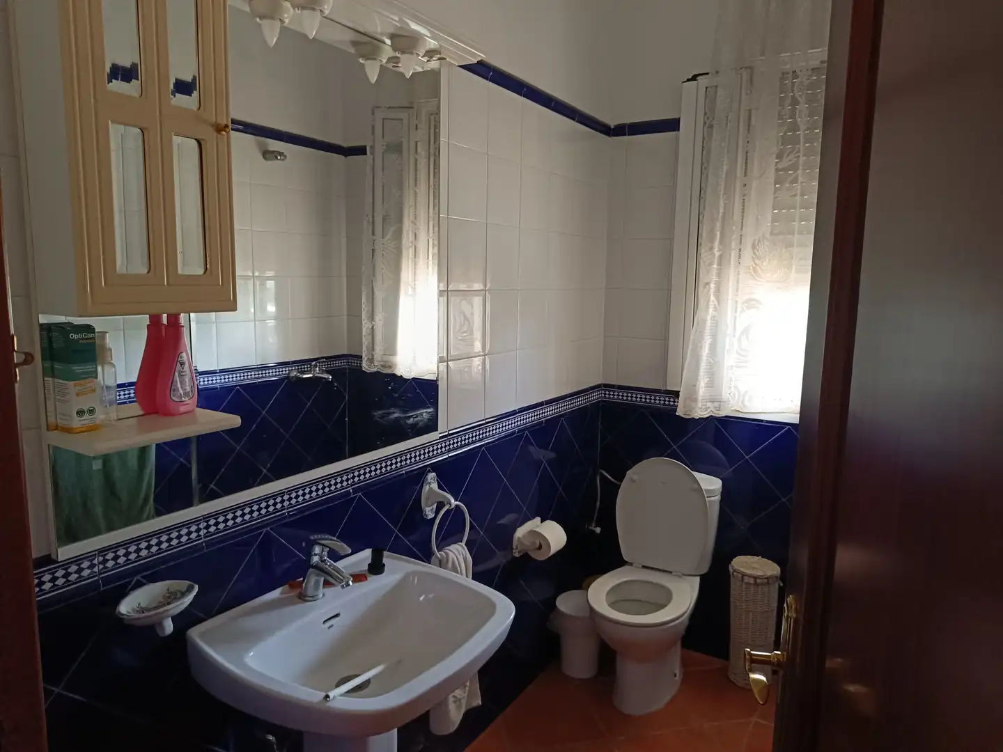 Bany de Casa o xalet en venda en Carmona amb Aire condicionat, Jardí privat i Terrassa