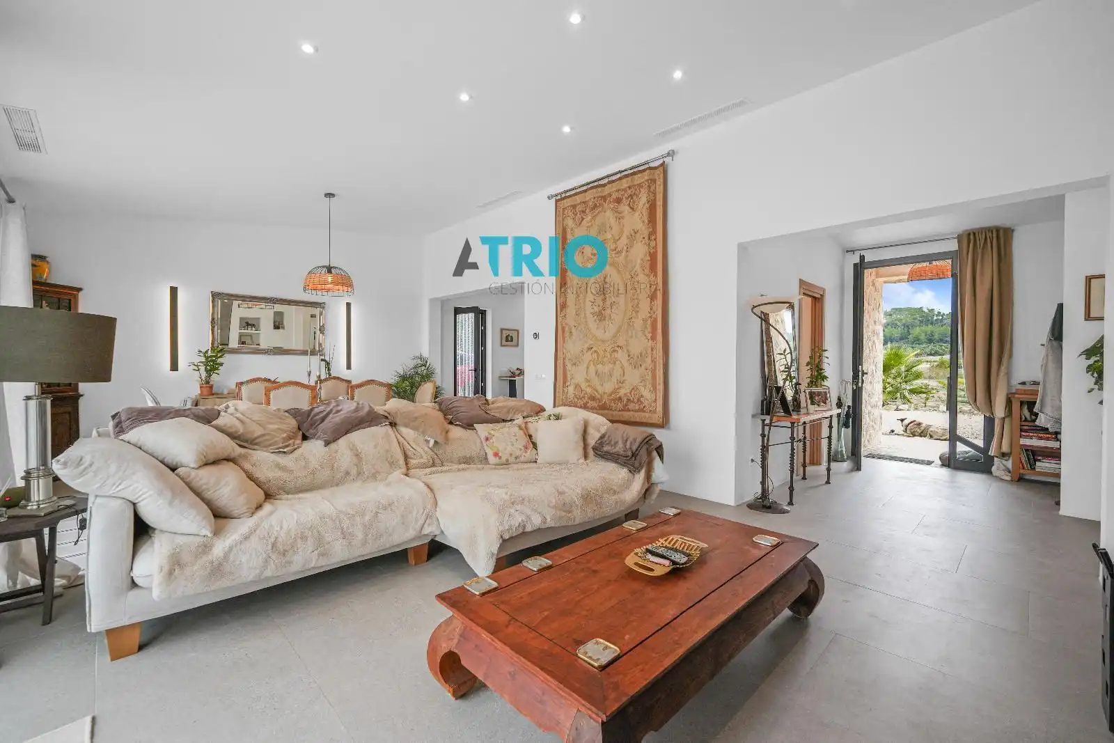 Living room of Houses for sale in Sant Joan  with Air Conditioner, Heating and Terrace