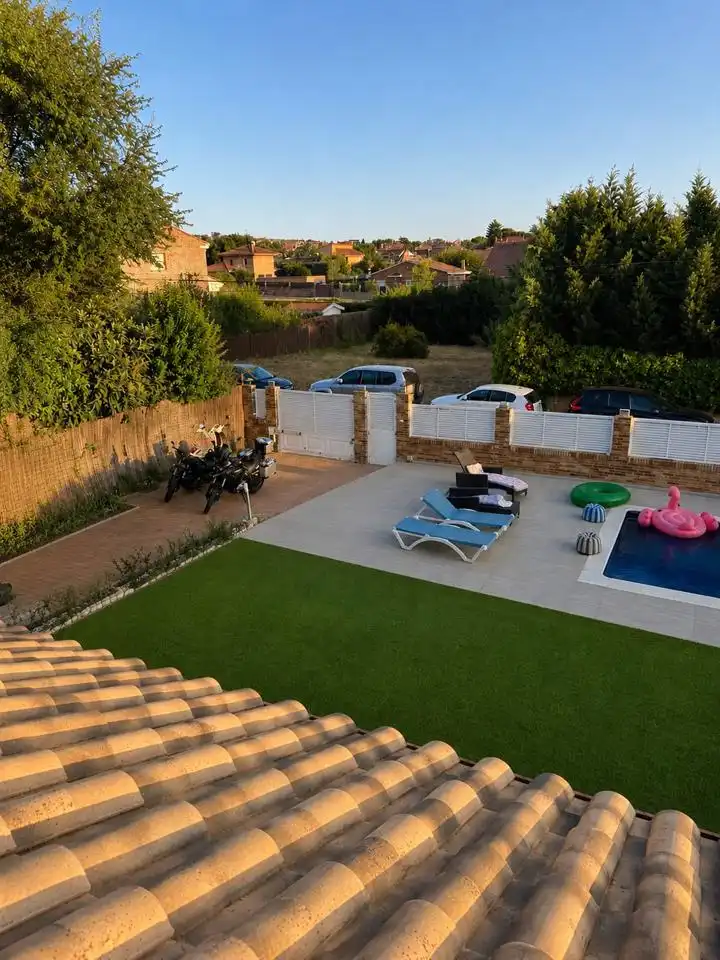 Terrace of Houses for sale in El Casar  with Heating, Storage room and Swimming Pool