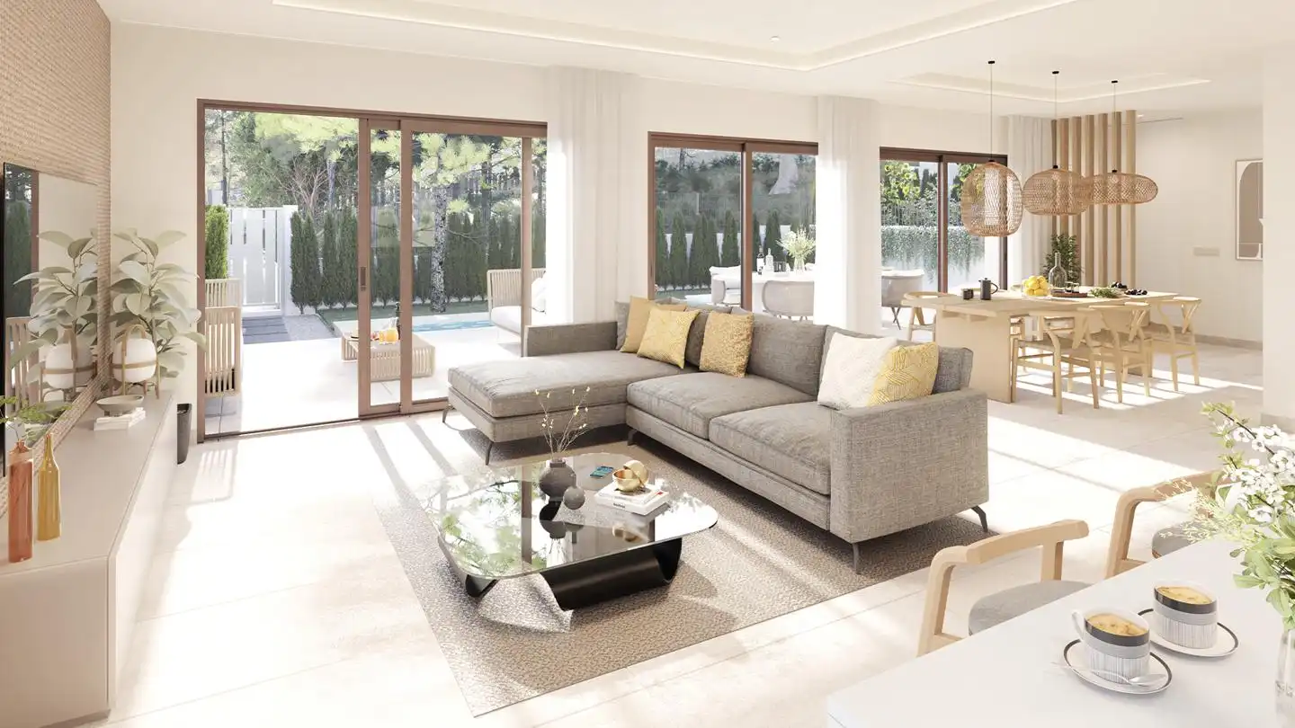 Sala de estar de Piso en venta en Calvià con Aire acondicionado y Terraza