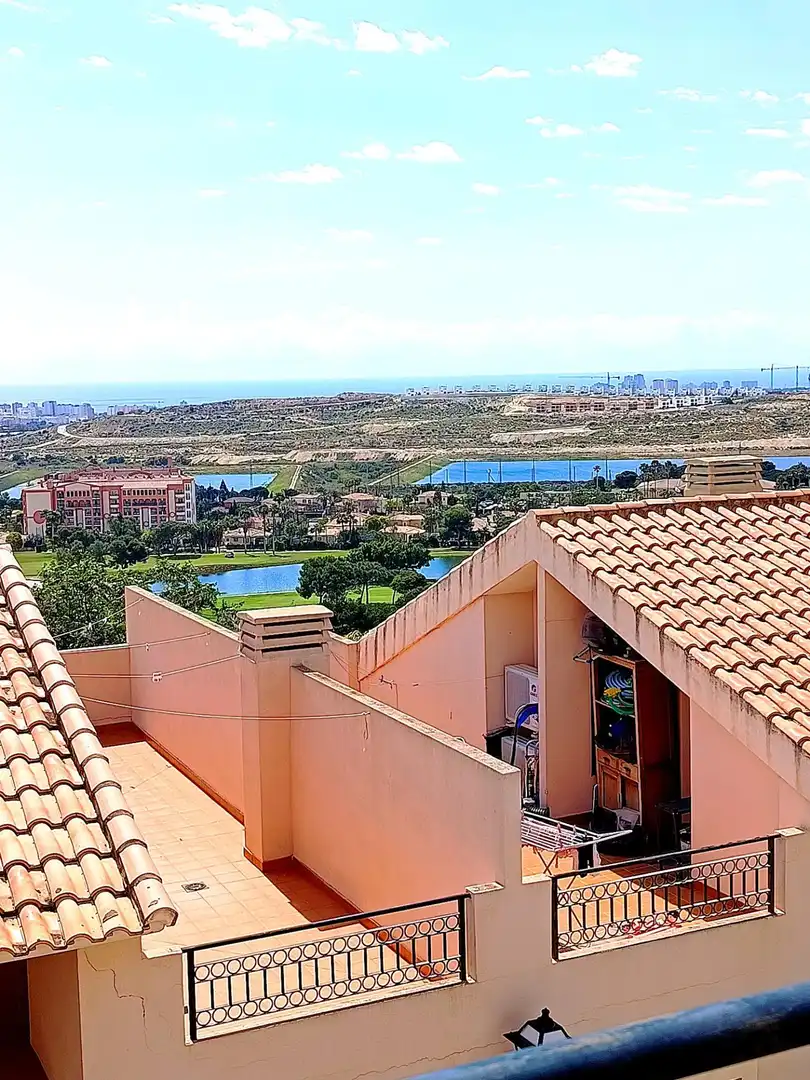 Vista exterior de Dúplex en venda en Mutxamel amb Aire condicionat, Calefacció i Terrassa