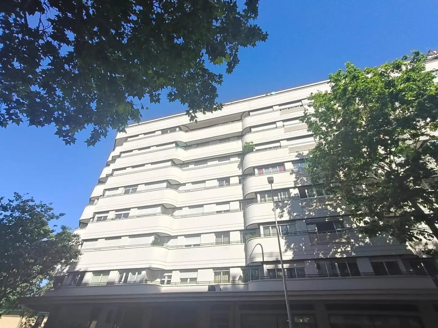 Vista exterior de Pis de lloguer en Madrid amb Calefacció i Traster