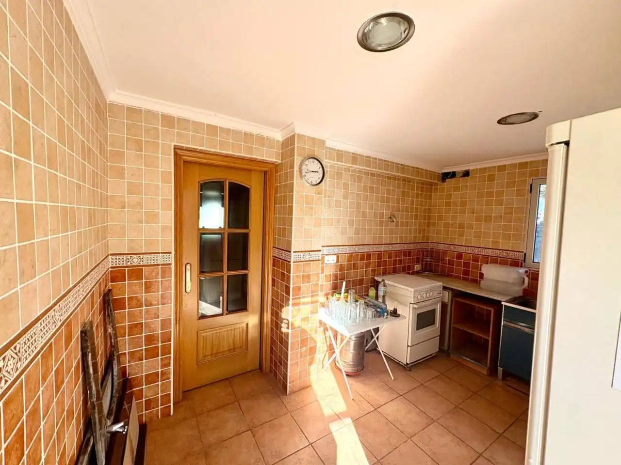 Cuina de Casa o xalet en venda en Tibi amb Jardí privat