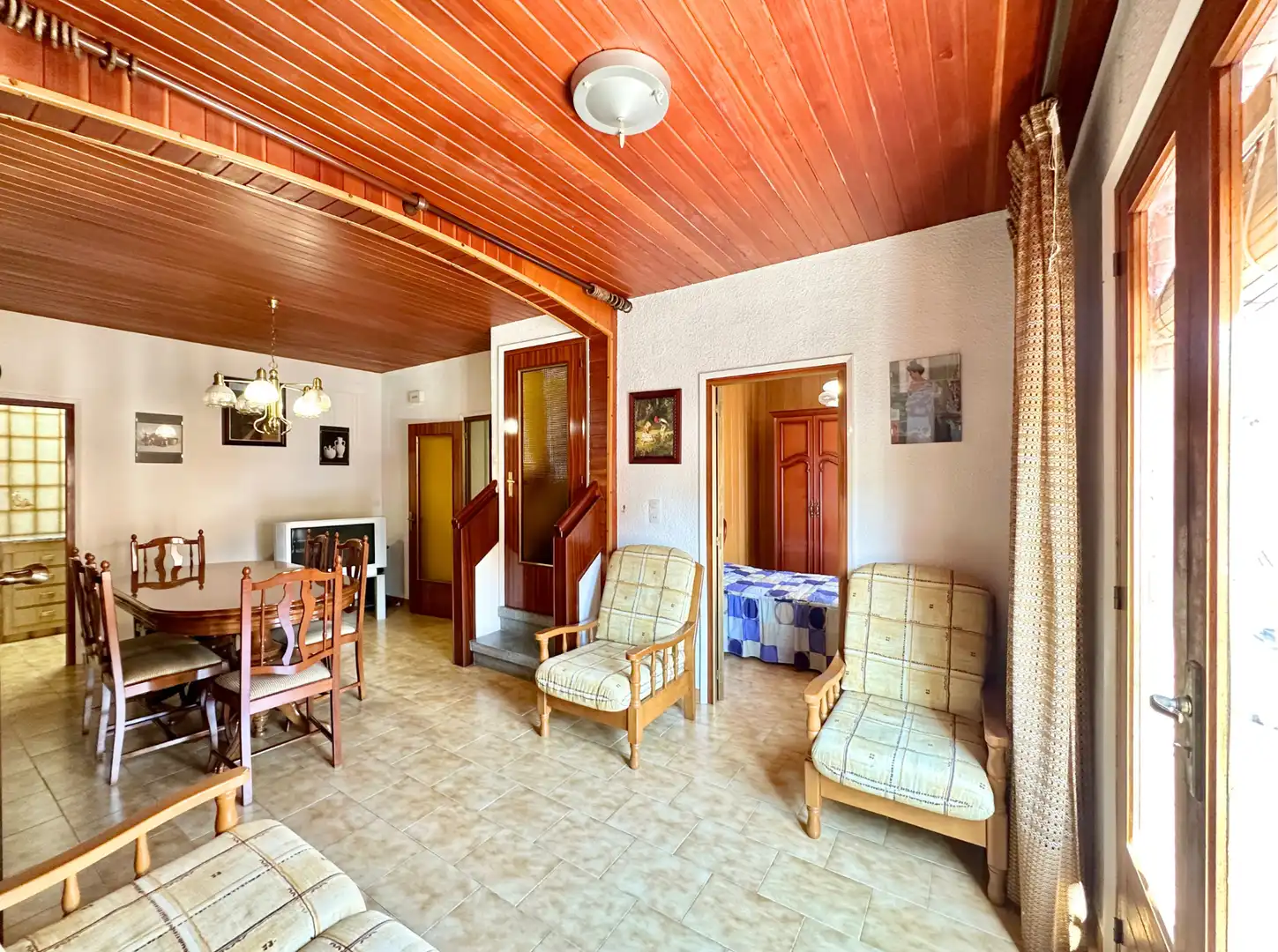 Sala d'estar de Casa o xalet en venda en Ripoll amb Jardí privat i Forn