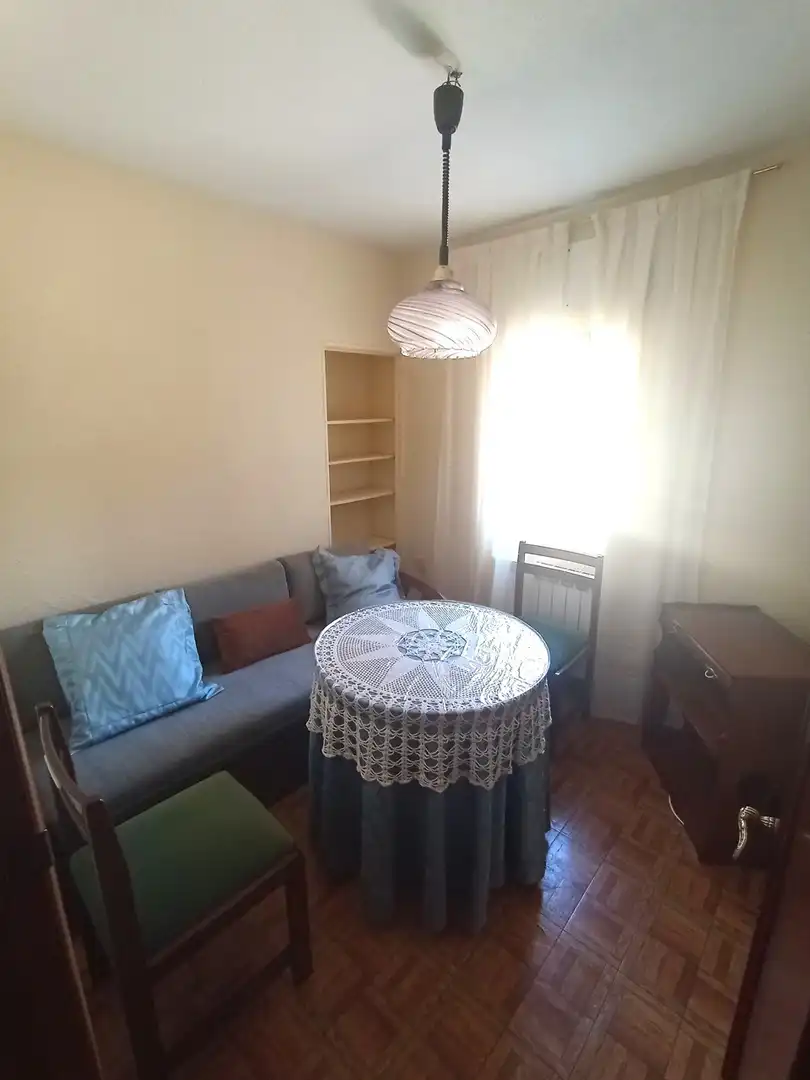 Wohnzimmer von Wohnung zur Miete in Madrid mit Klimaanlage, Heizung und Terrasse