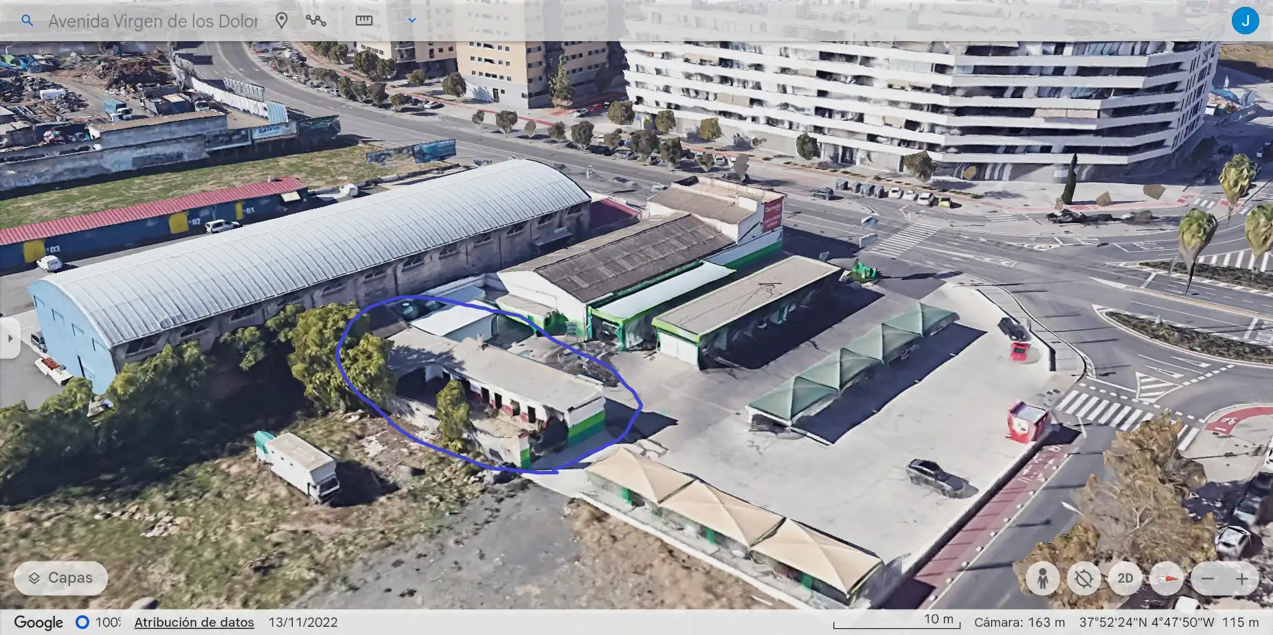 Außenansicht von Fabrik Grundstücke zum Verkauf in Córdoba