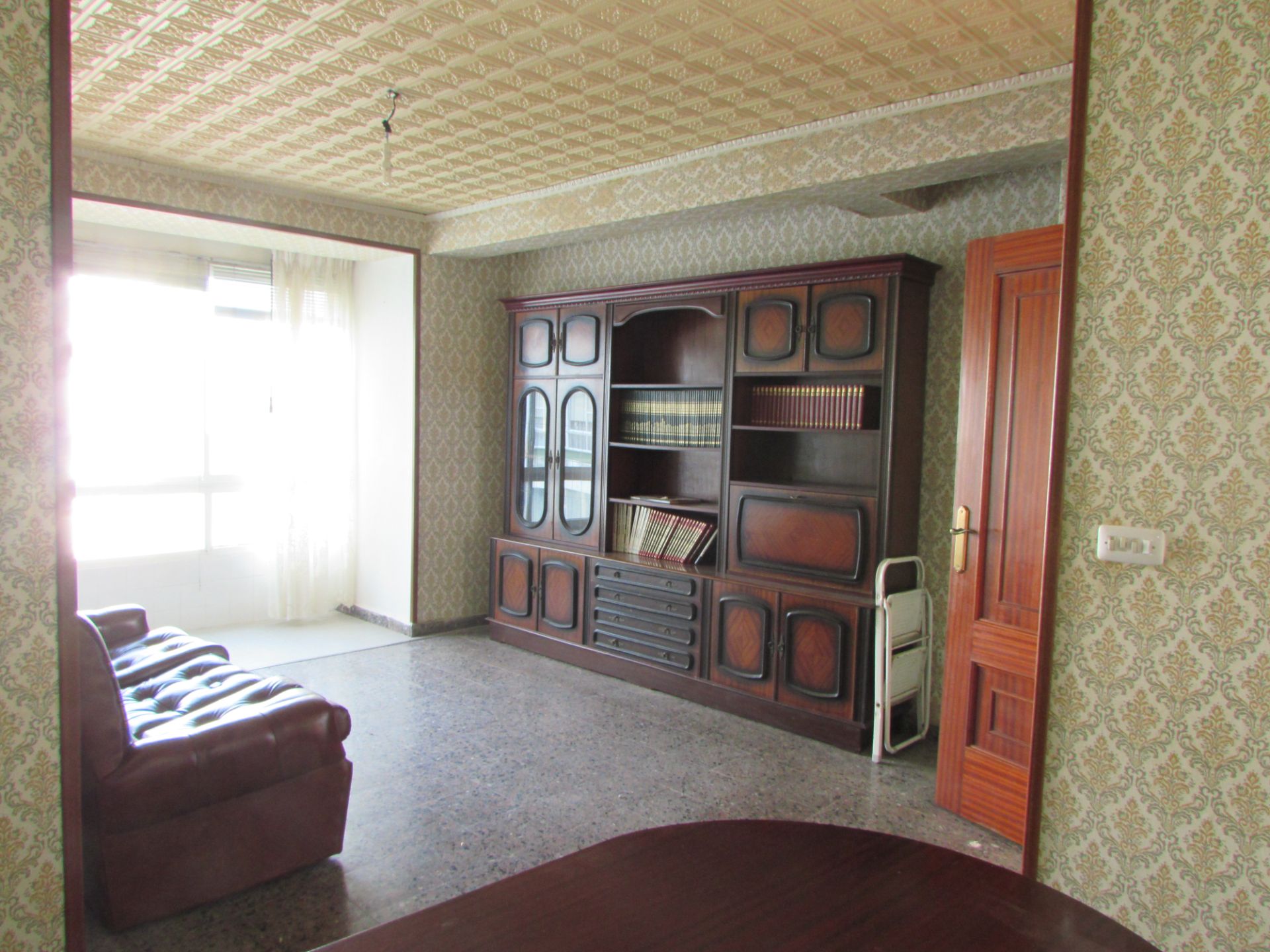 Living room of Flat for sale in Ferrol  with Terrace, Storage room and Oven