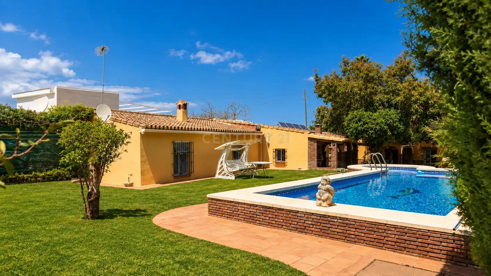 Jardín de Casa o chalet en venta en Alhaurín El Grande con Jardín privado, Trastero y Piscina