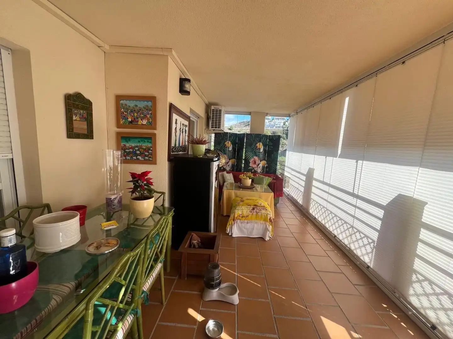 Balcony of Flat for sale in Málaga  with Air Conditioner, Heating and Community pool