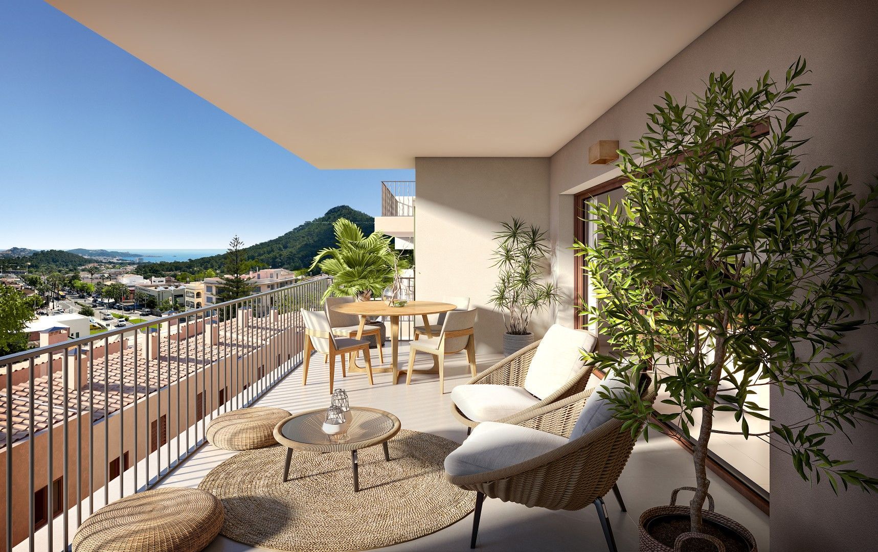 Terrace of Apartment for sale in Capdepera  with Air Conditioner, Heating and Private garden