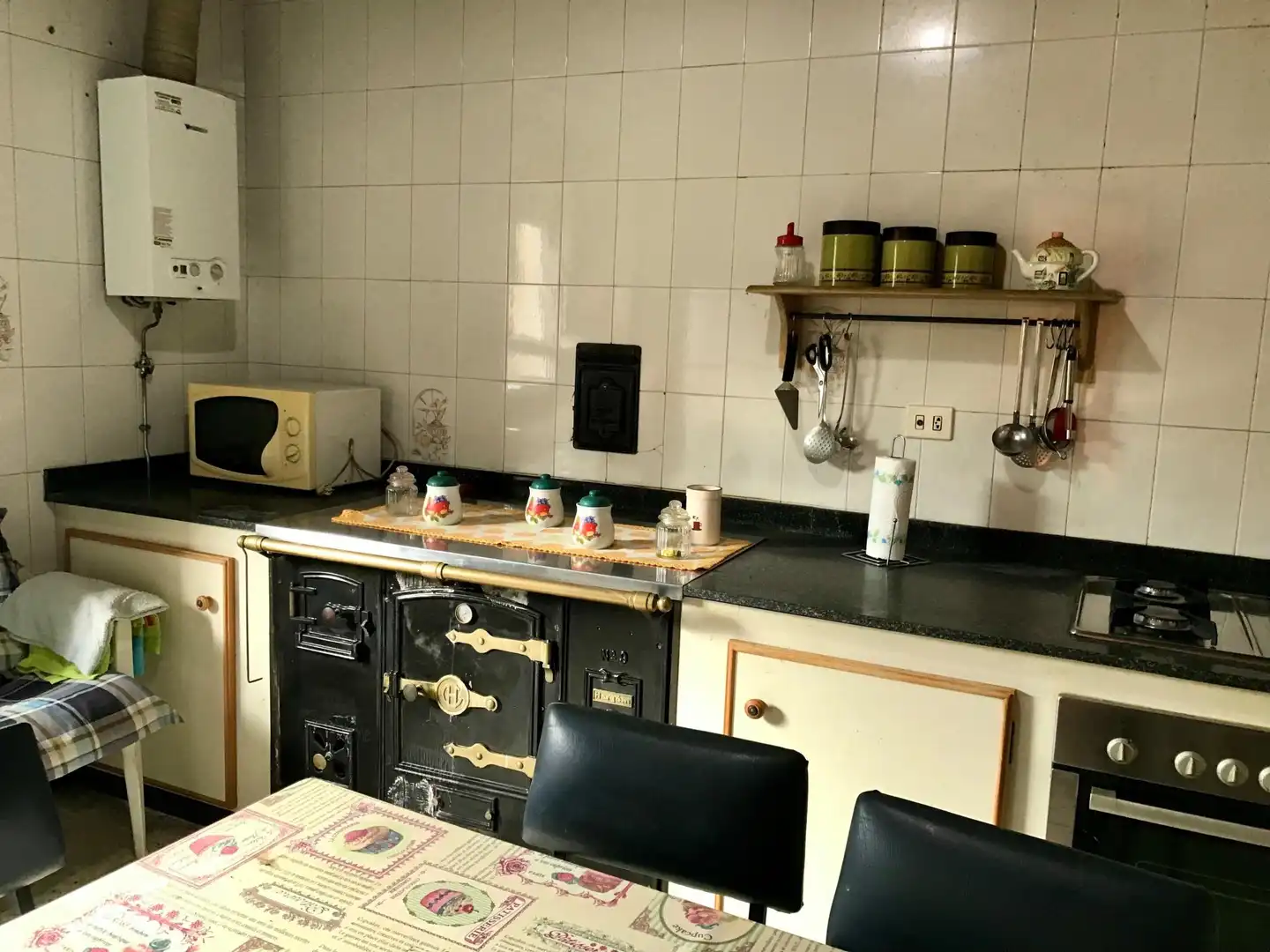 Cocina de Casa adosada en venta en Outes con Terraza y Balcón