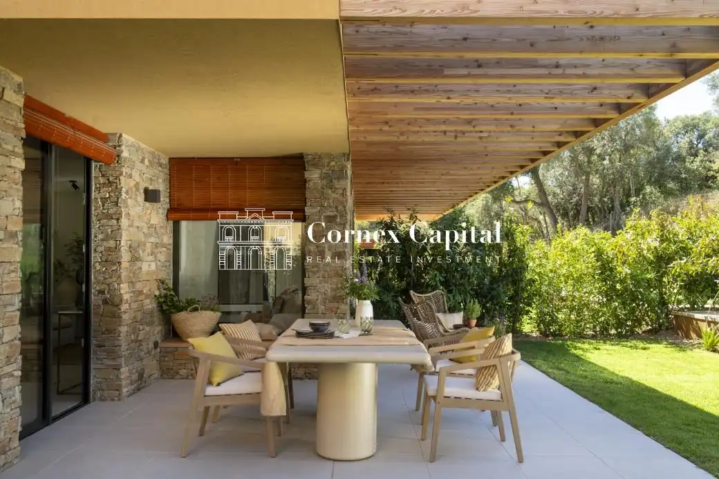 Terrace of Detached homes for rent in Regencós  with Air Conditioner, Heating and Private garden