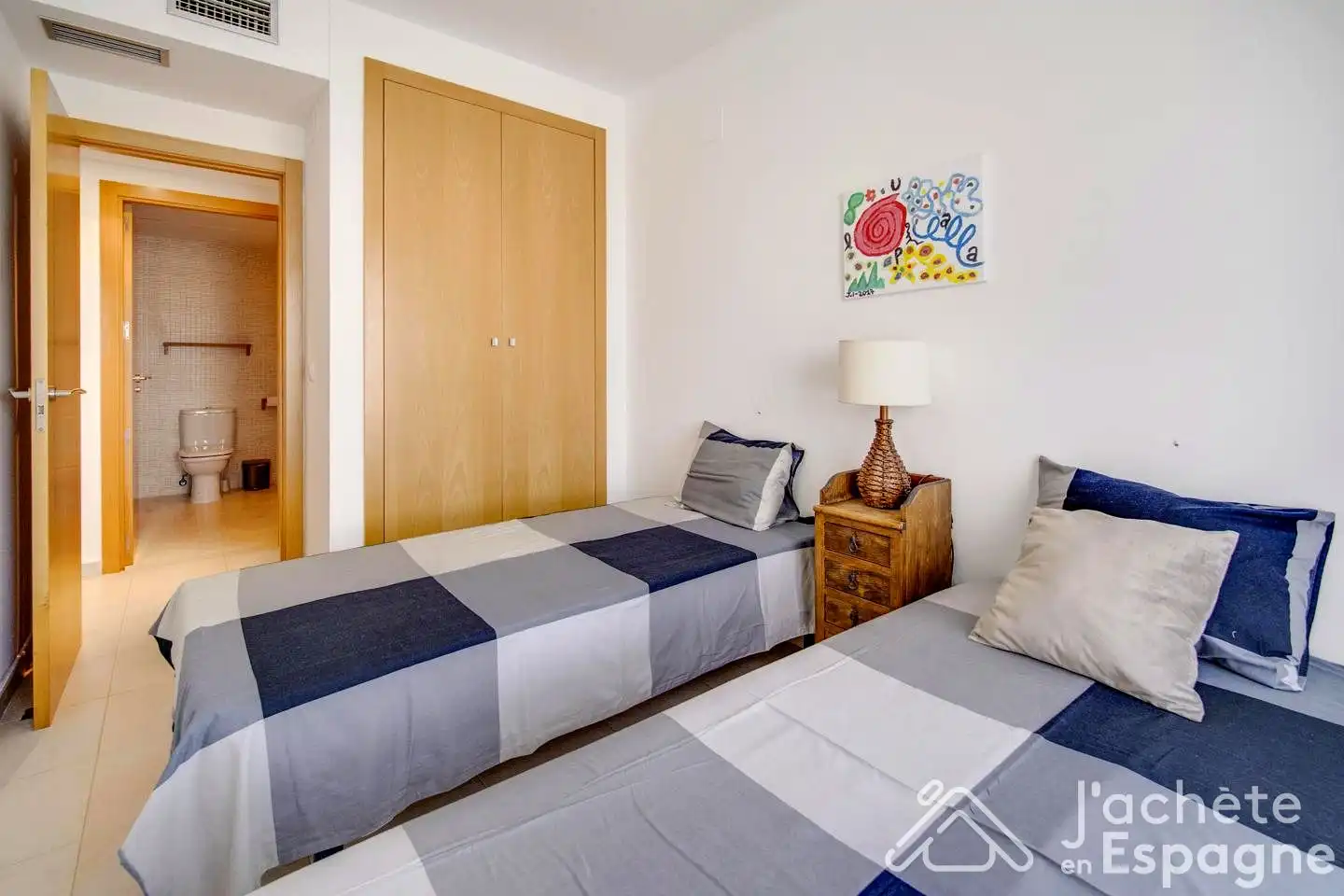 Dormitori de Apartament en venda en San Jorge / Sant Jordi amb Aire condicionat, Terrassa i Traster