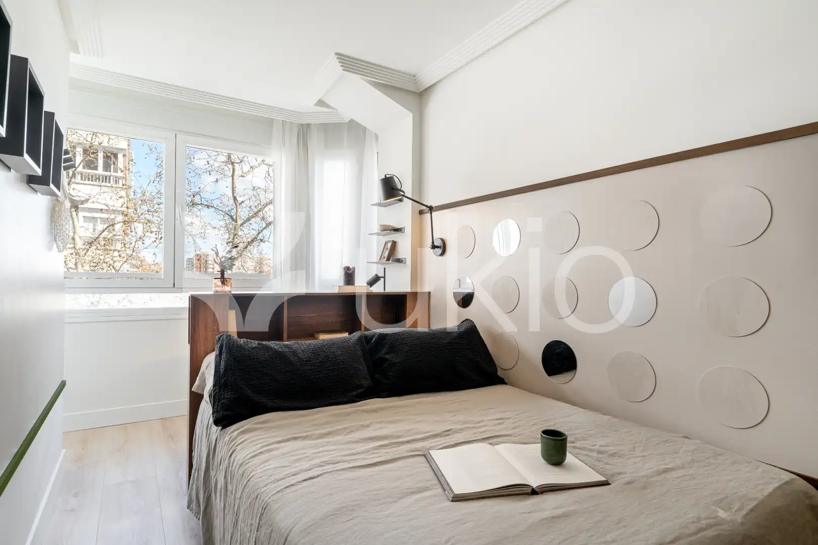 Bedroom of Apartments for rent in Madrid  with Air Conditioner, Heating and Furnished