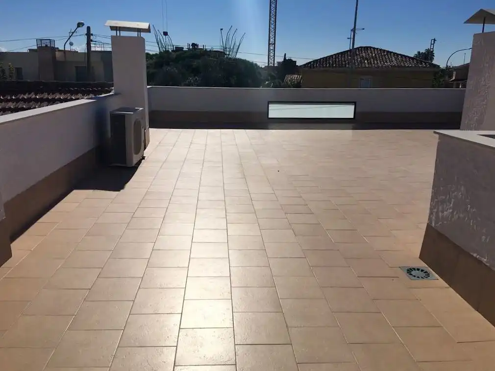 Terrassa de Casa o xalet de lloguer en Pilar de la Horadada amb Aire condicionat, Calefacció i Jardí privat