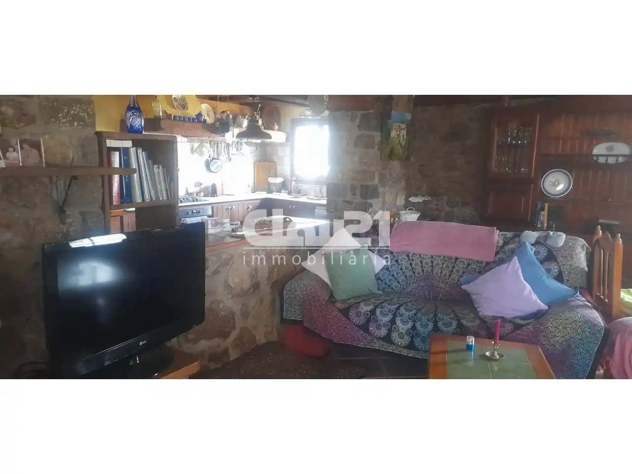 Sala d'estar de Finca rústica en venda en Saldes amb Jardí privat i Terrassa