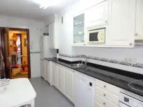 Kitchen of Flat for rent in Gijón   with Heating, Parquet flooring and Terrace