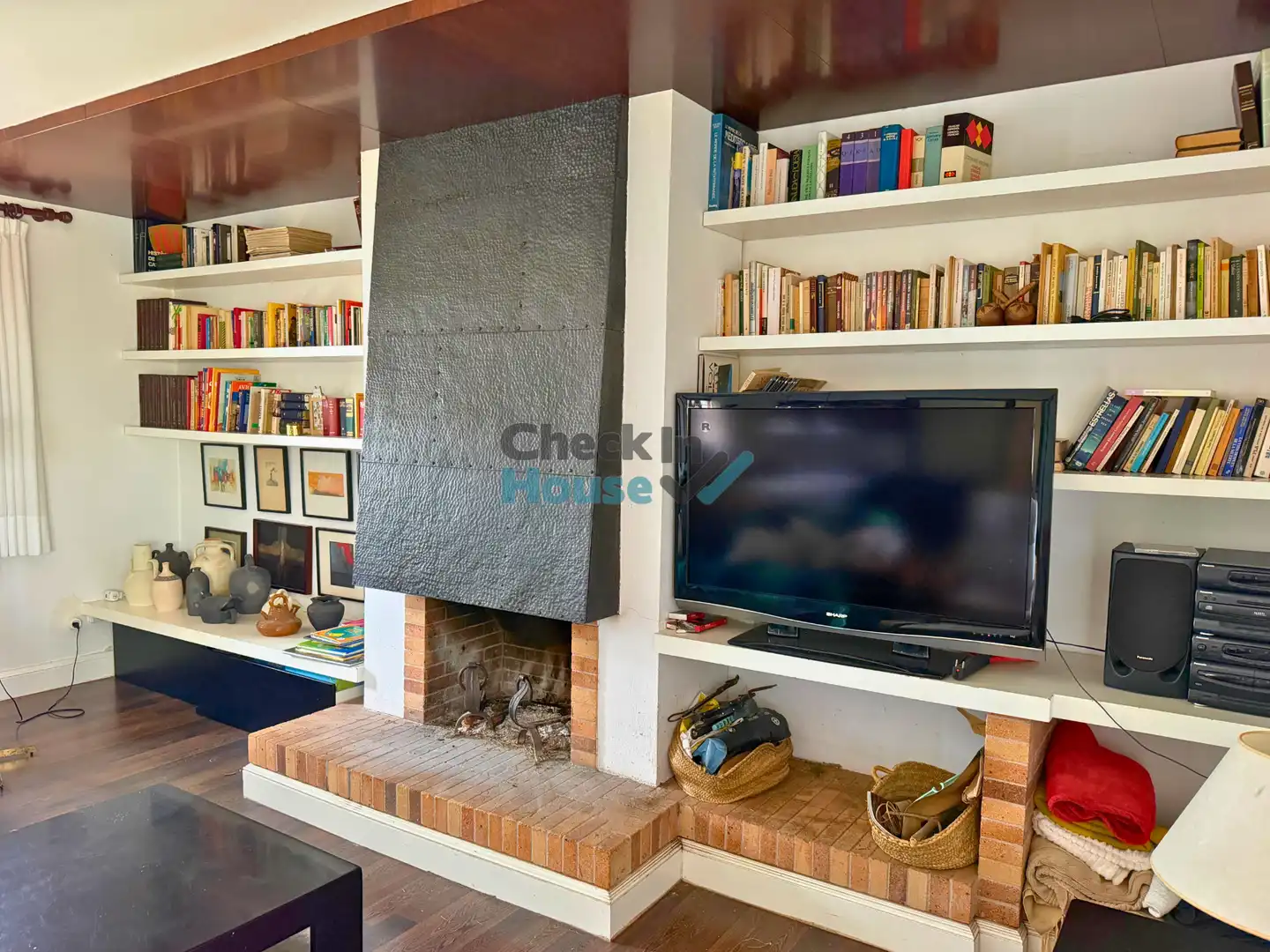 Living room of Houses for sale in Santa Cristina d'Aro  with Heating, Private garden and Terrace