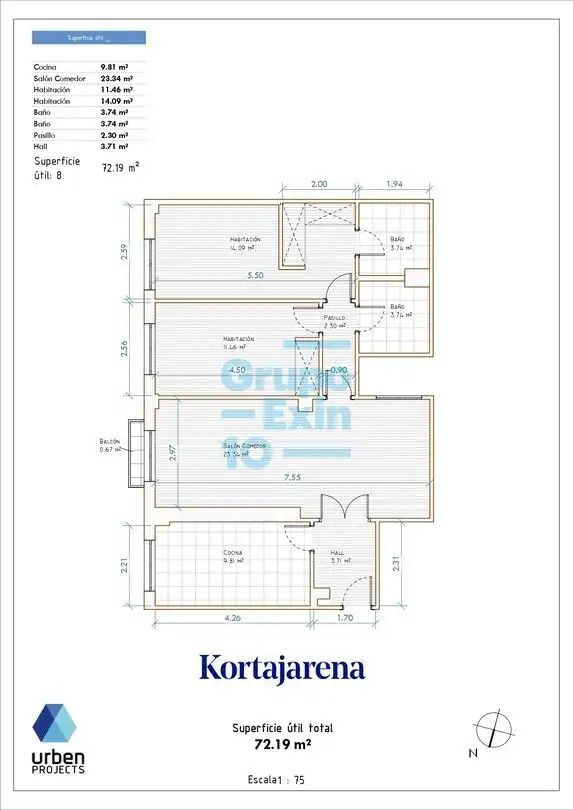 Piso en venta en Donostia - San Sebastián  con Calefacción