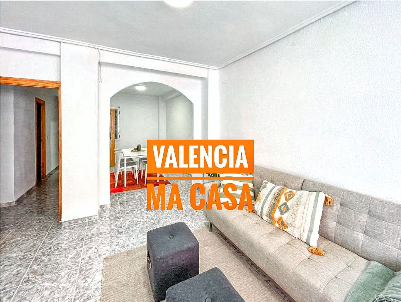 Vista exterior de Pis de lloguer en  Valencia Capital amb Aire condicionat, Calefacció i Moblat