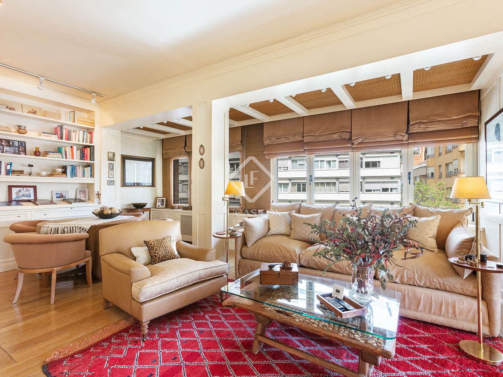 Sala de estar de Piso en venta en  Barcelona Capital con Aire acondicionado y Calefacción