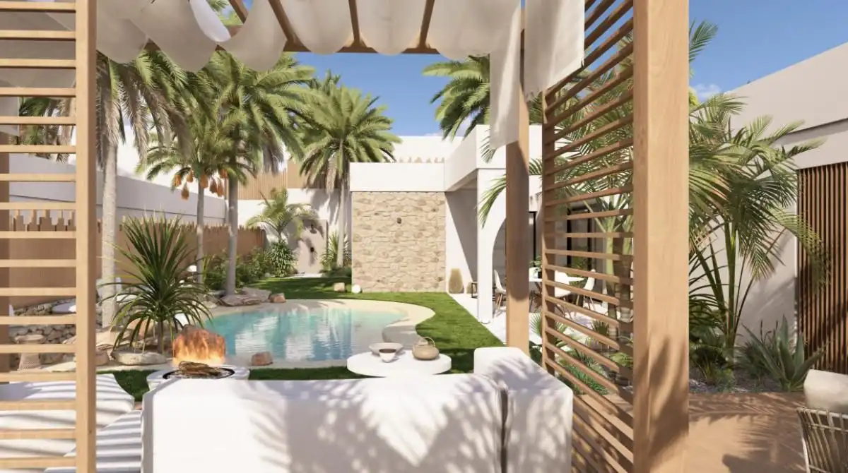 Chalet con piscina en venta en Campo de Murcia, imagen 2