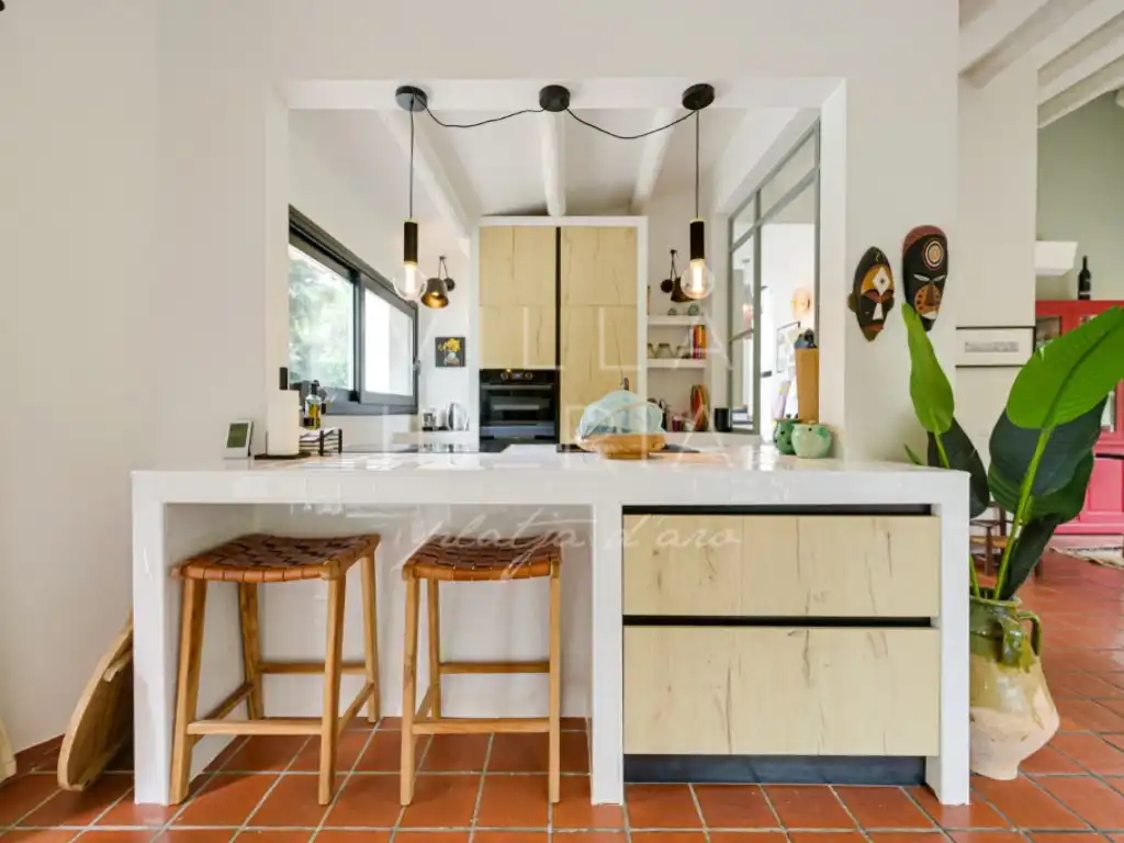 Küche von Haus oder Chalet zum Verkauf in Santa Cristina d'Aro mit Klimaanlage, Heizung und Privatgarten