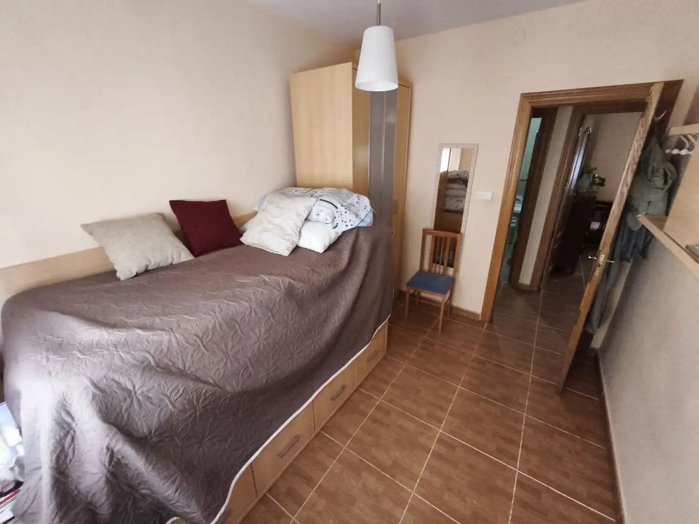 Schlafzimmer von Wohnung zur Miete in Ciudad Real mit Heizung und Terrasse