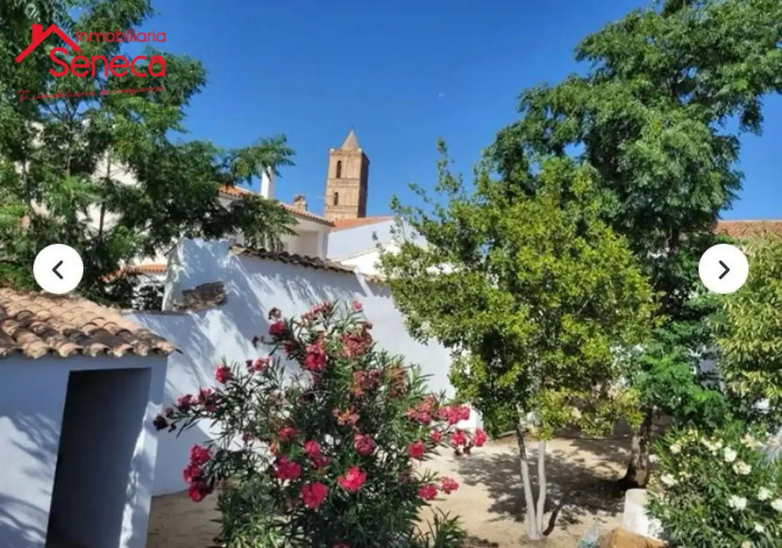 Vista exterior de Casa o xalet en venda en Granja de Torrehermosa amb Piscina