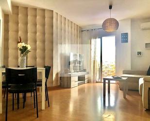 Living room of Flat to rent in Estepona  with Air Conditioner, Parquet flooring and Terrace