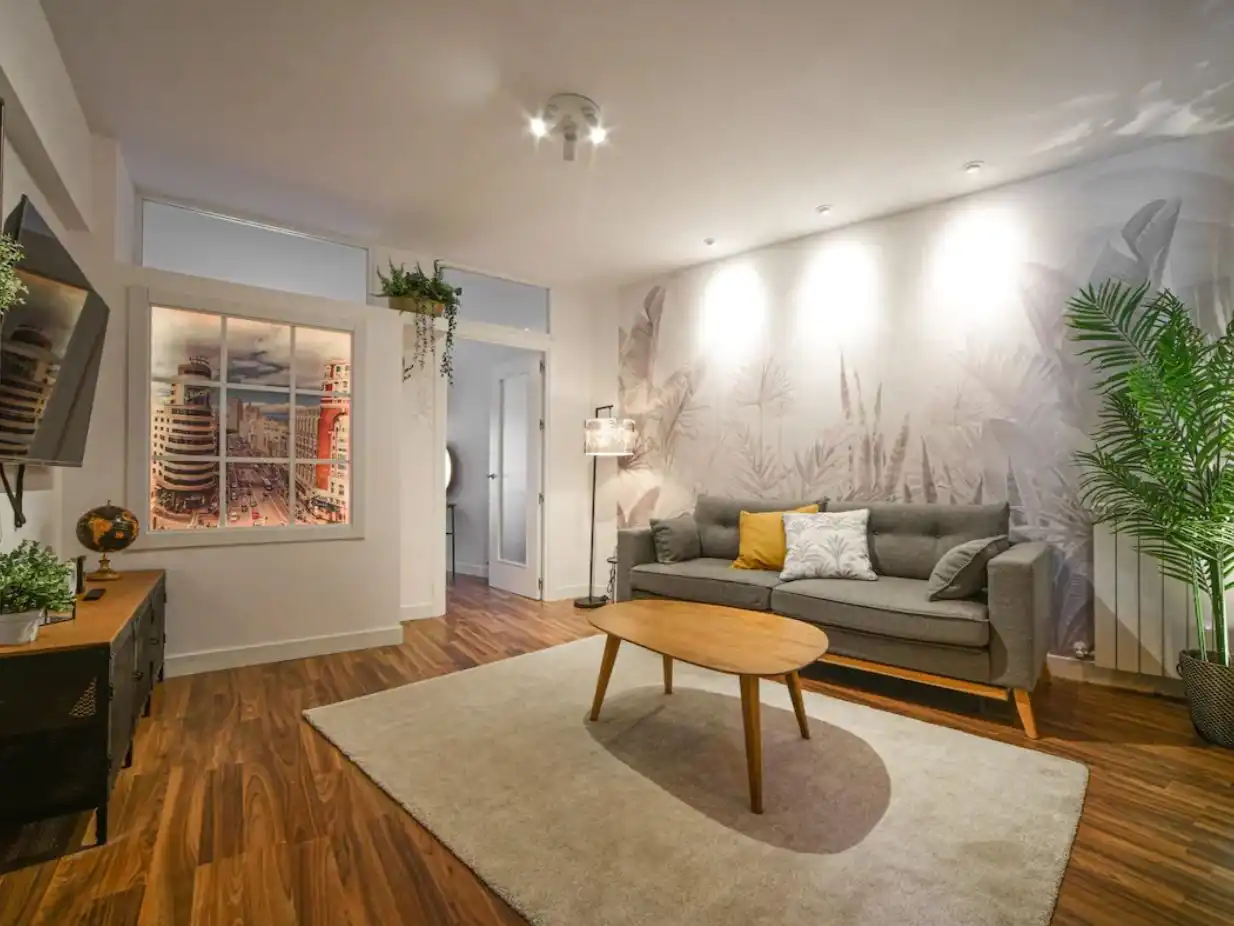 Sala d'estar de Apartament per a compartir en Norte