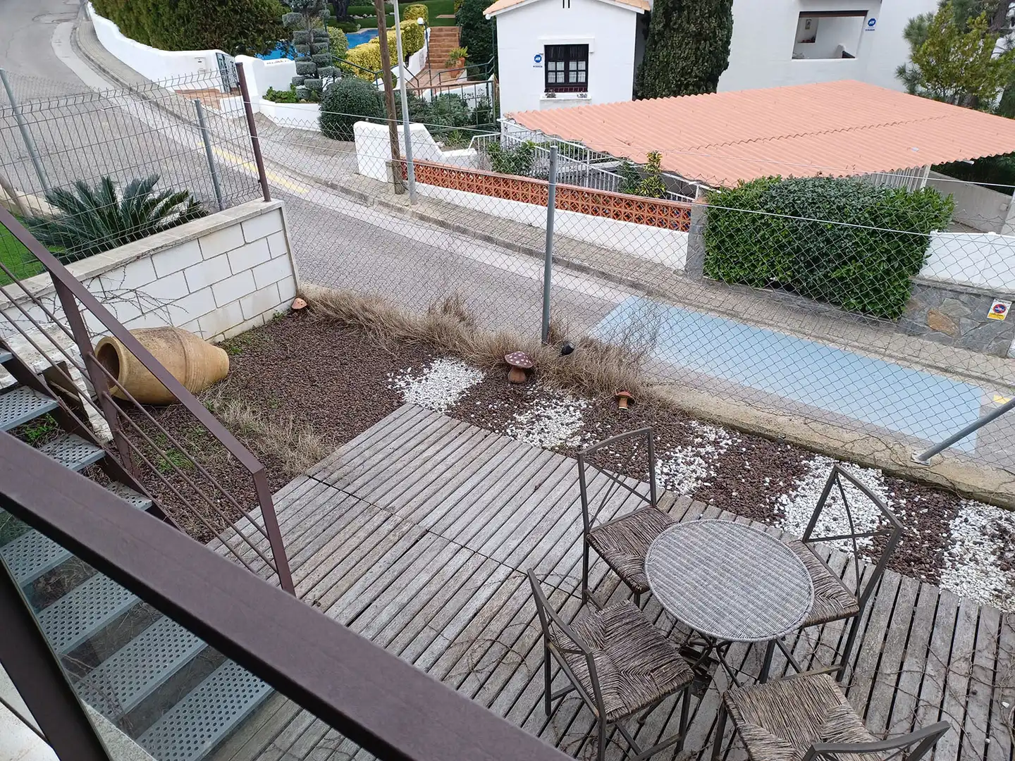 Terraza de Planta baja en venta en Llançà con Aire acondicionado, Calefacción y Jardín privado